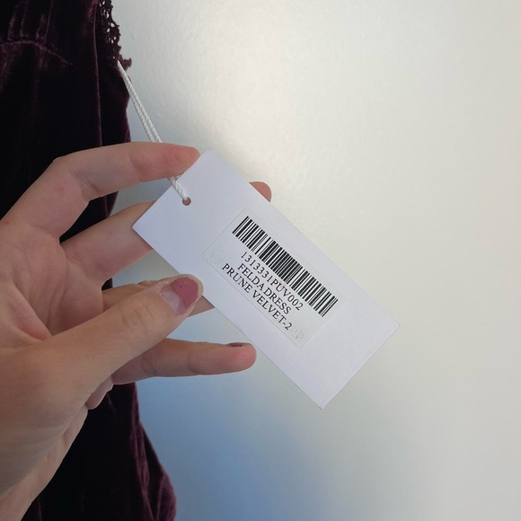 NWT Reformation Velvet Felda Dress - Picture 4 of 6